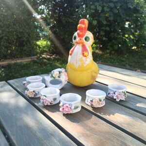 Ronds de serviette céramique