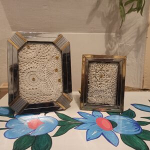 Cadres laiton argenté