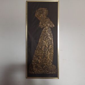 Cadre peinture femme