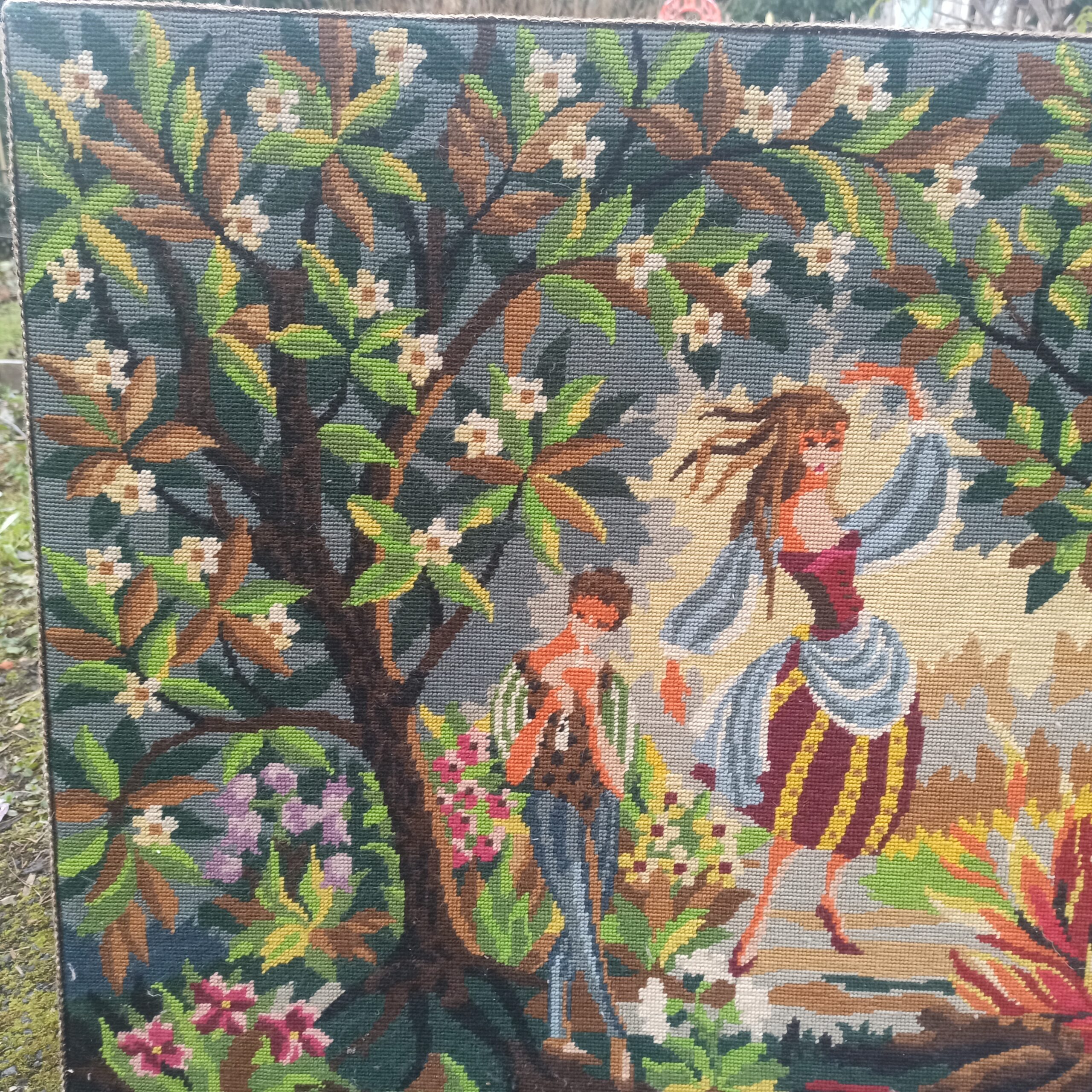 Grande tapisserie vintage – Image 2