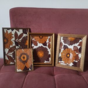 Cadres tissu vintage