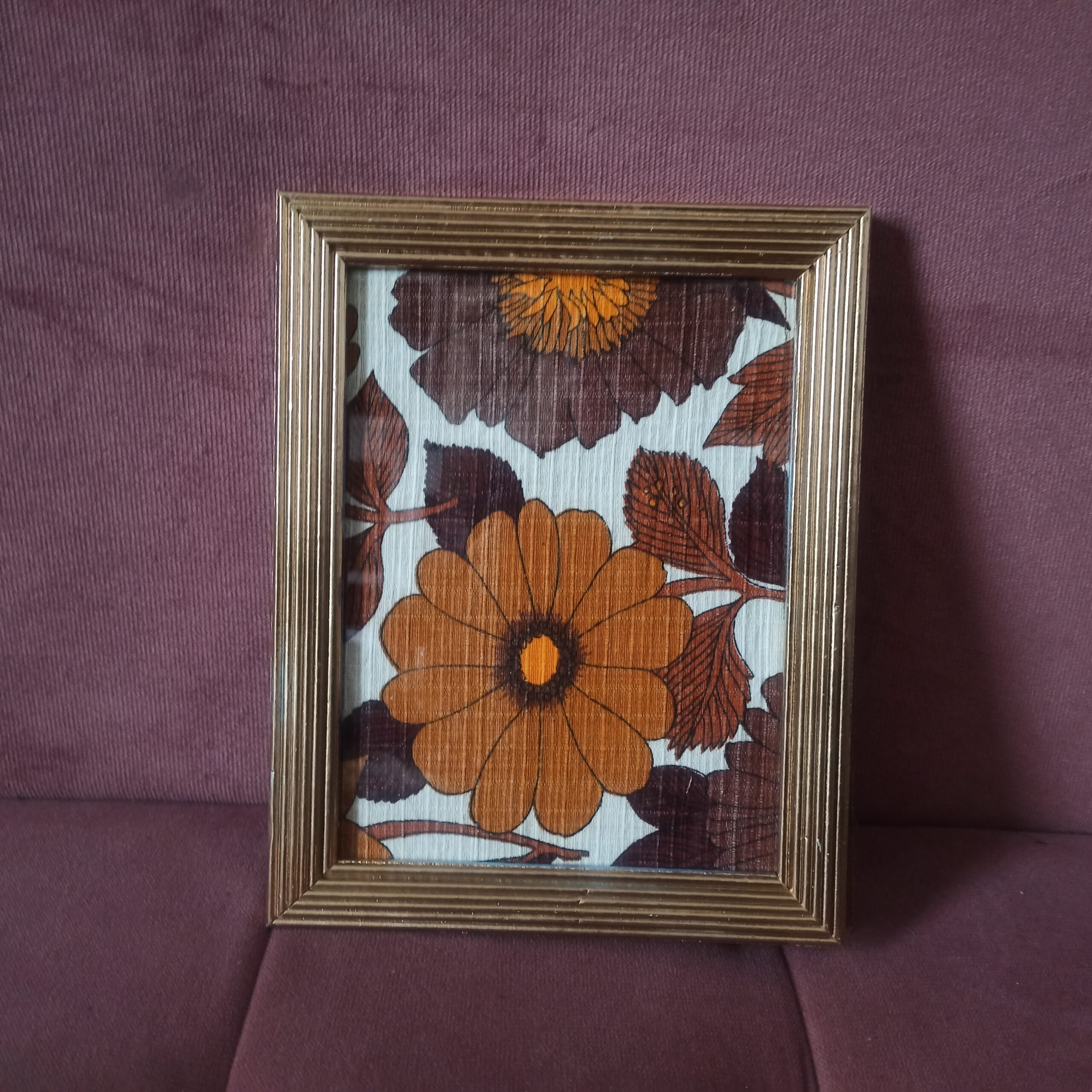 Cadres tissu vintage – Image 3