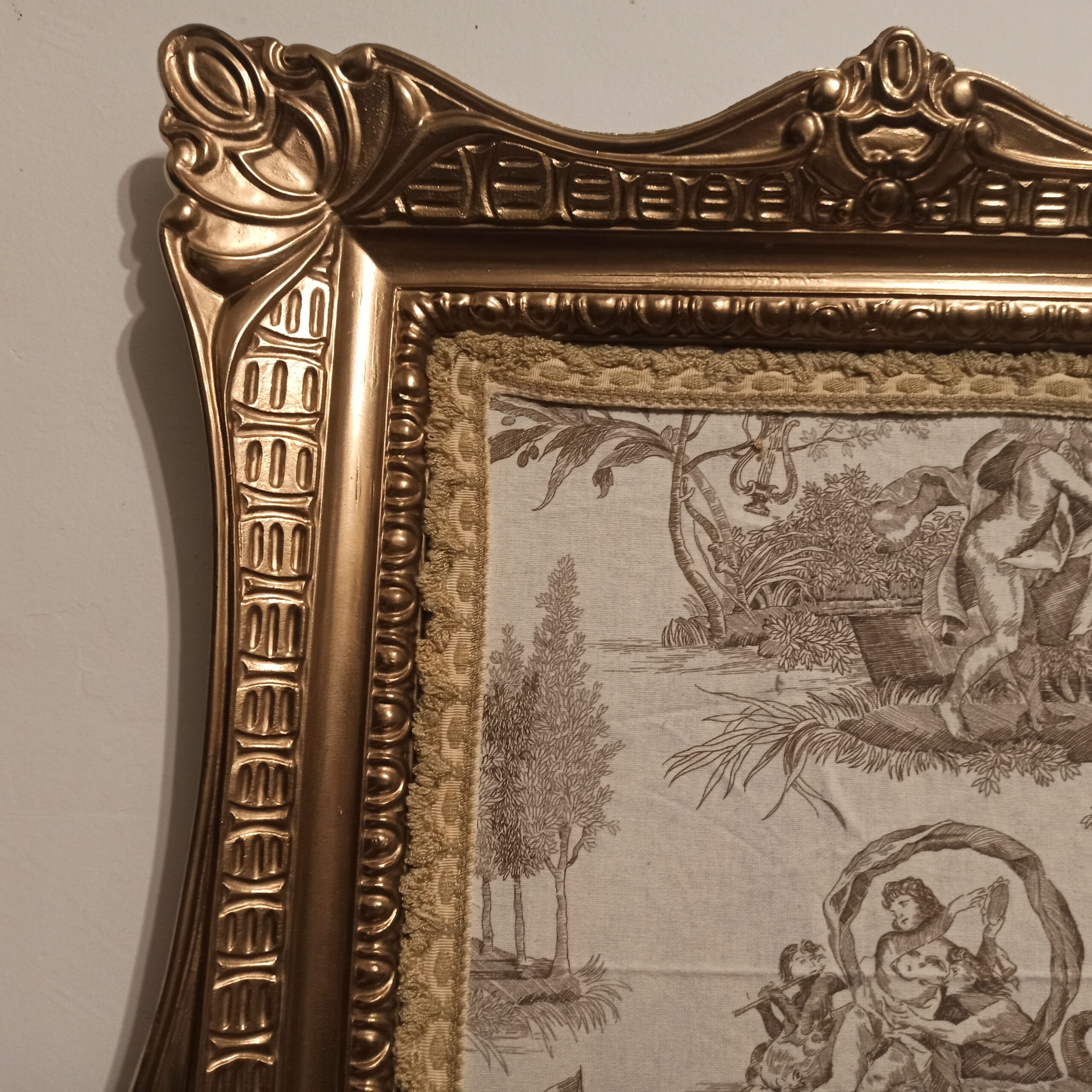 Grand cadre toile de Jouy – Image 2