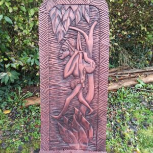 Chaise palabre art africain