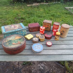 Lot boîtes publicitaire