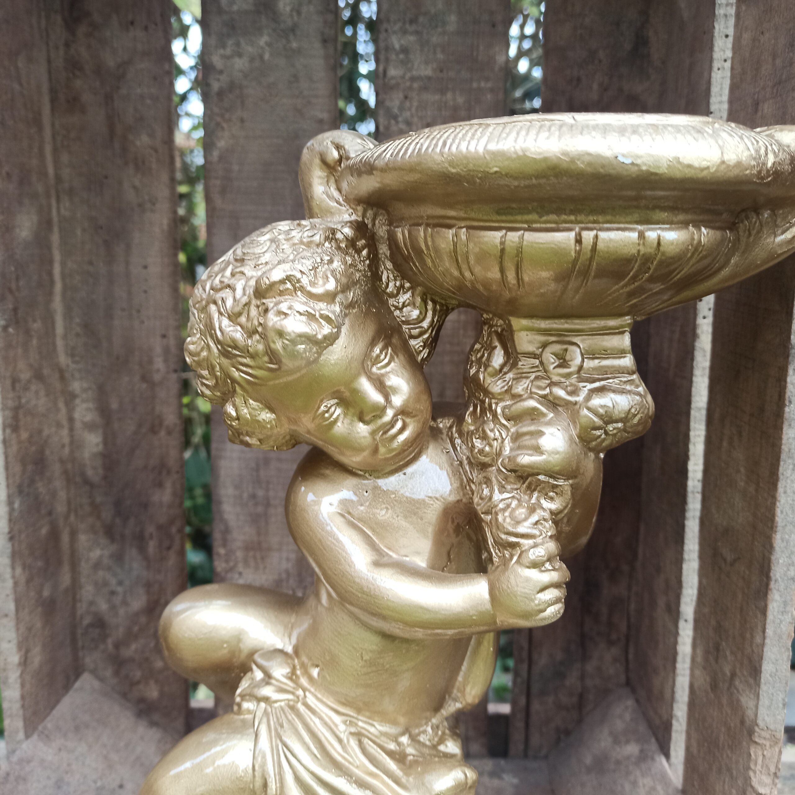 Statue ange bougeoir – Image 2