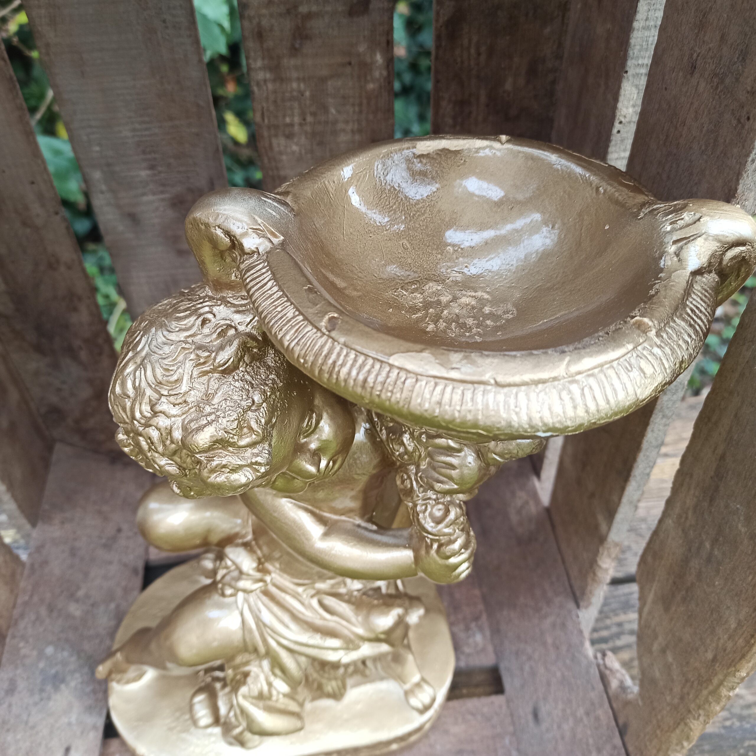 Statue ange bougeoir – Image 4