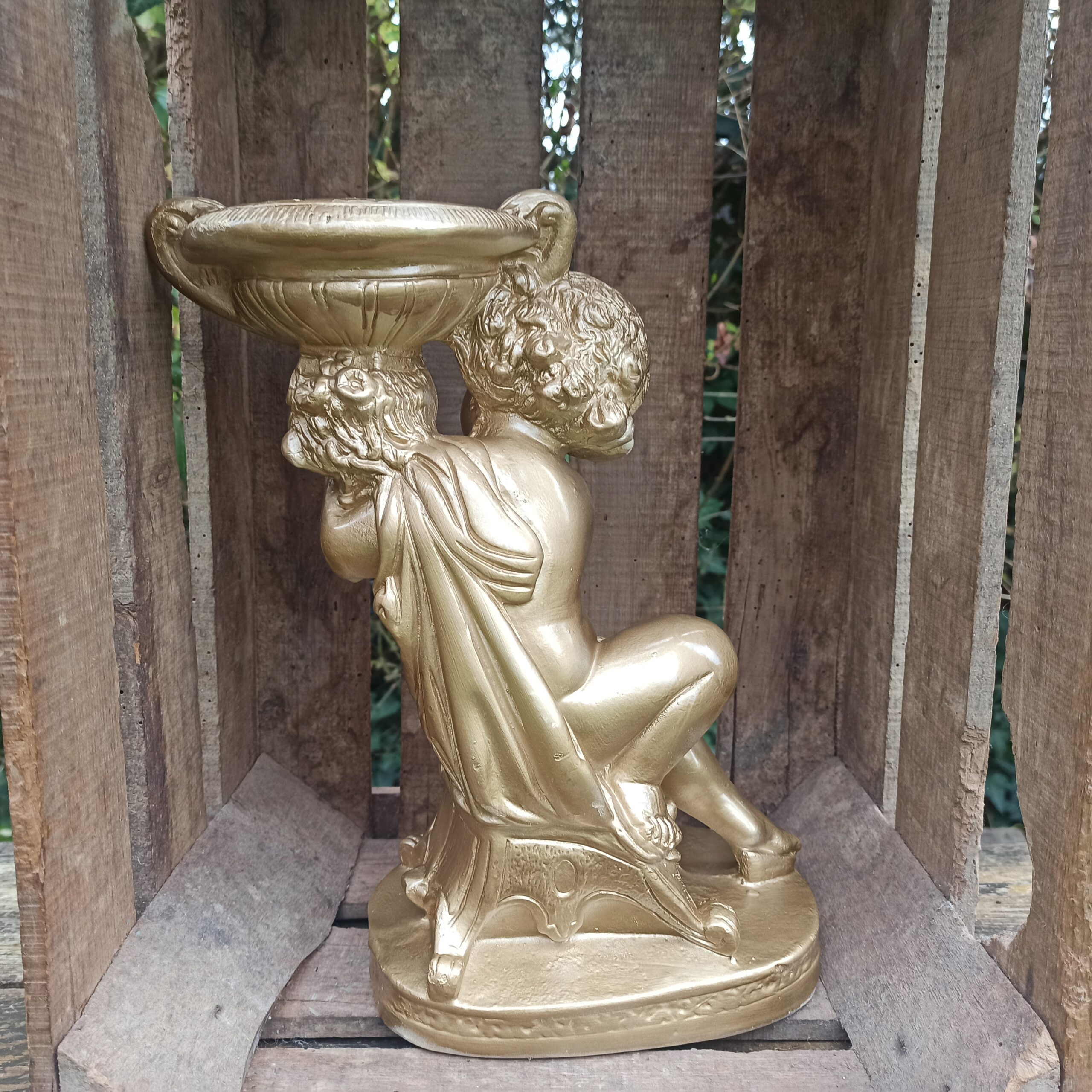 Statue ange bougeoir – Image 5