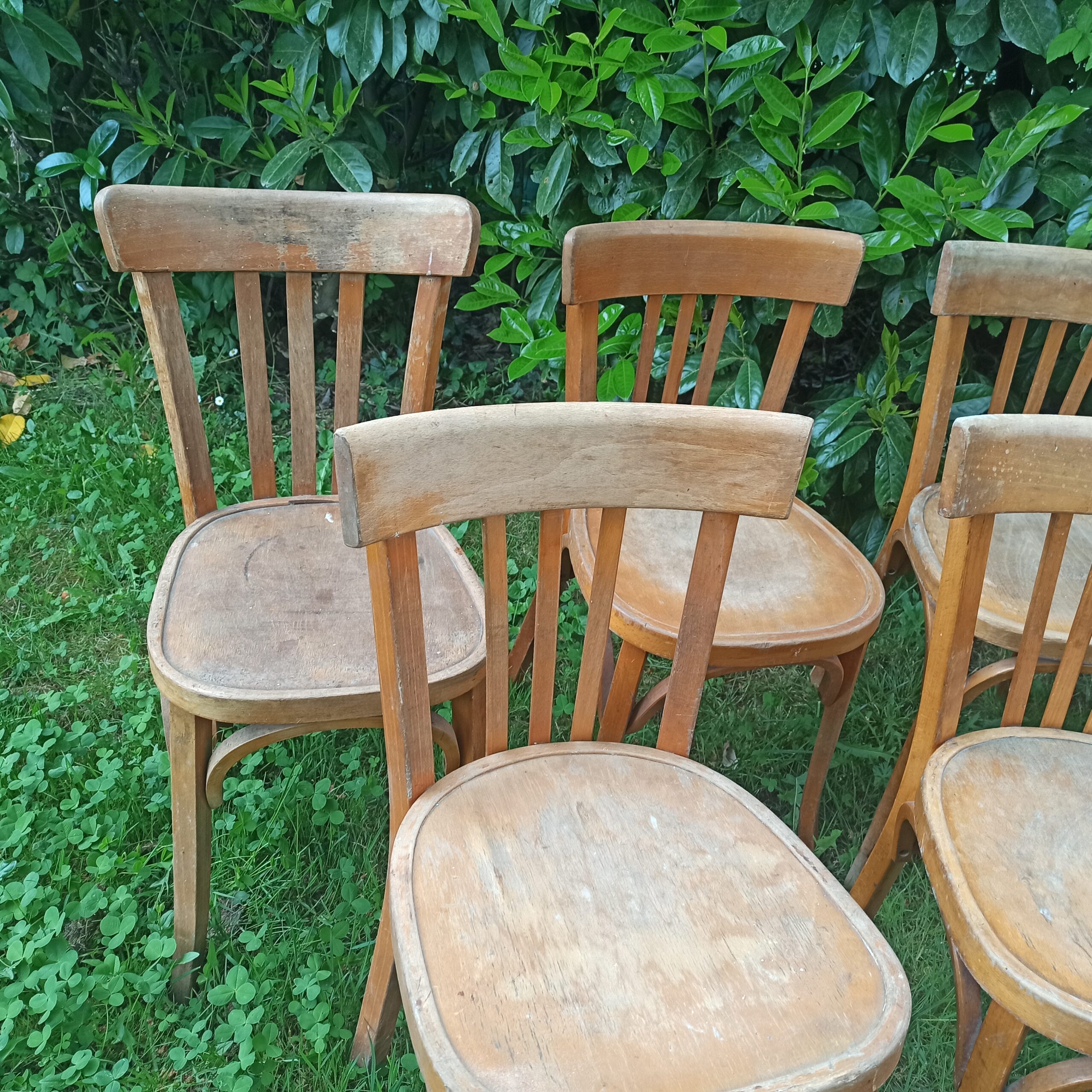 Chaises bistrot vintage Baumann Luterma Mahieu – Image 2