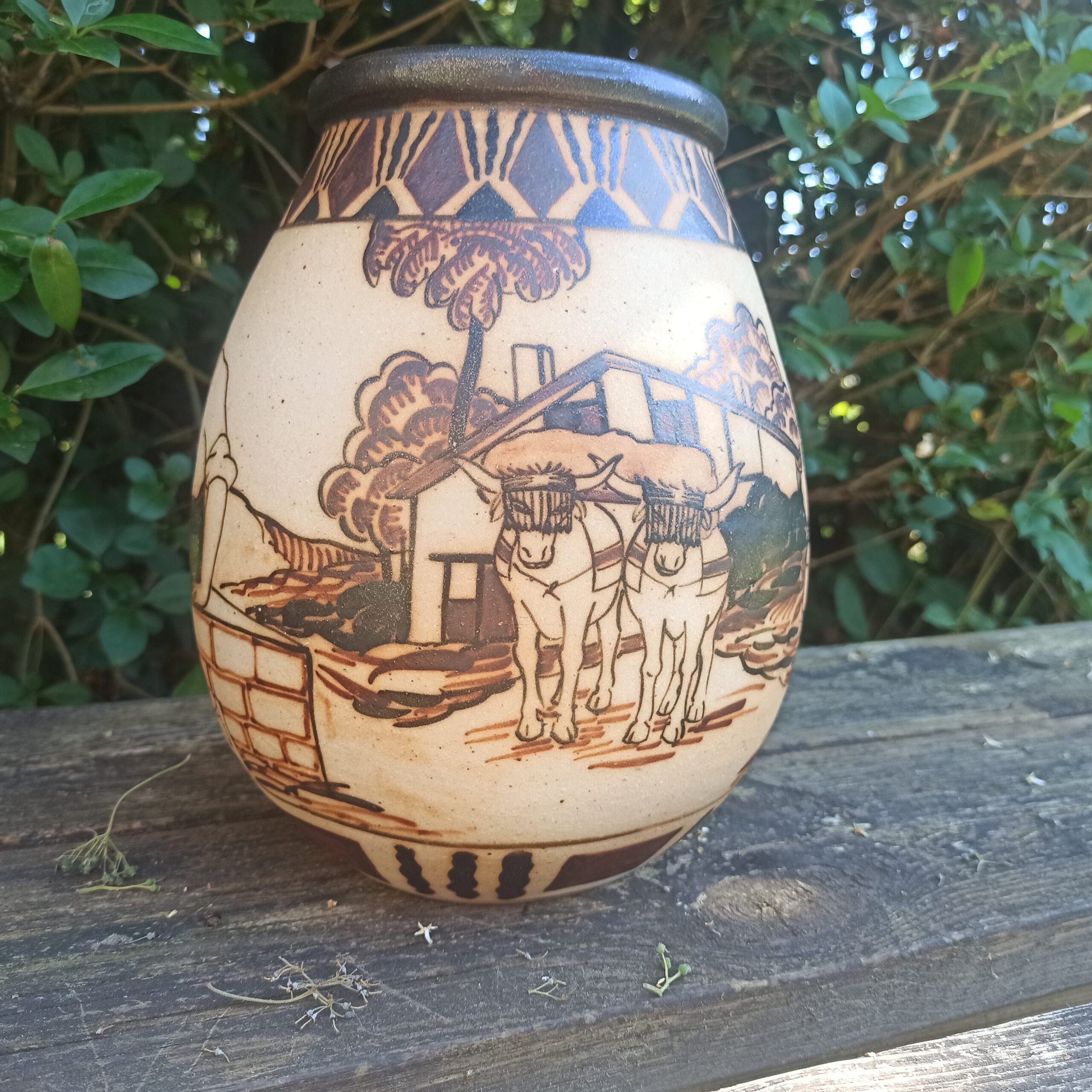 Vase céramique art déco Etienne Vilotte – Image 2