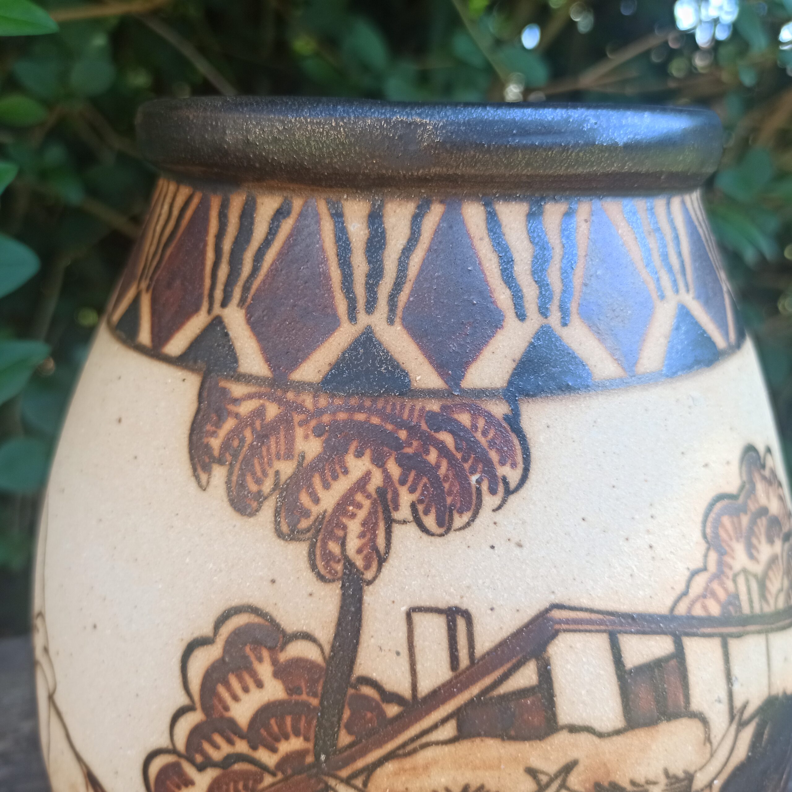Vase céramique art déco Etienne Vilotte – Image 3