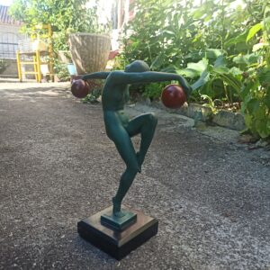 Sculpture danseuse art déco