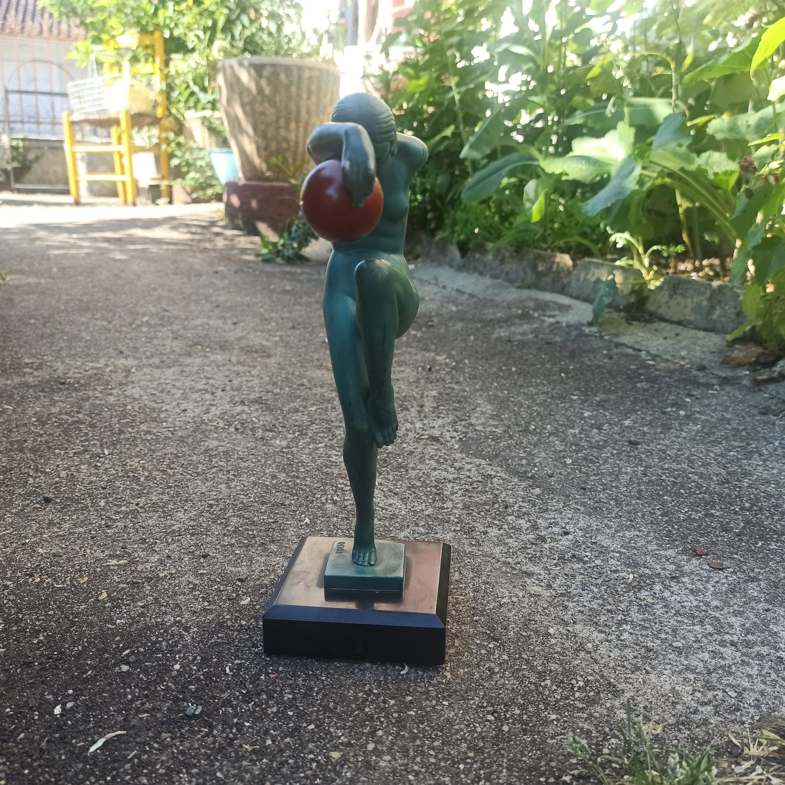 Sculpture danseuse art déco – Image 2