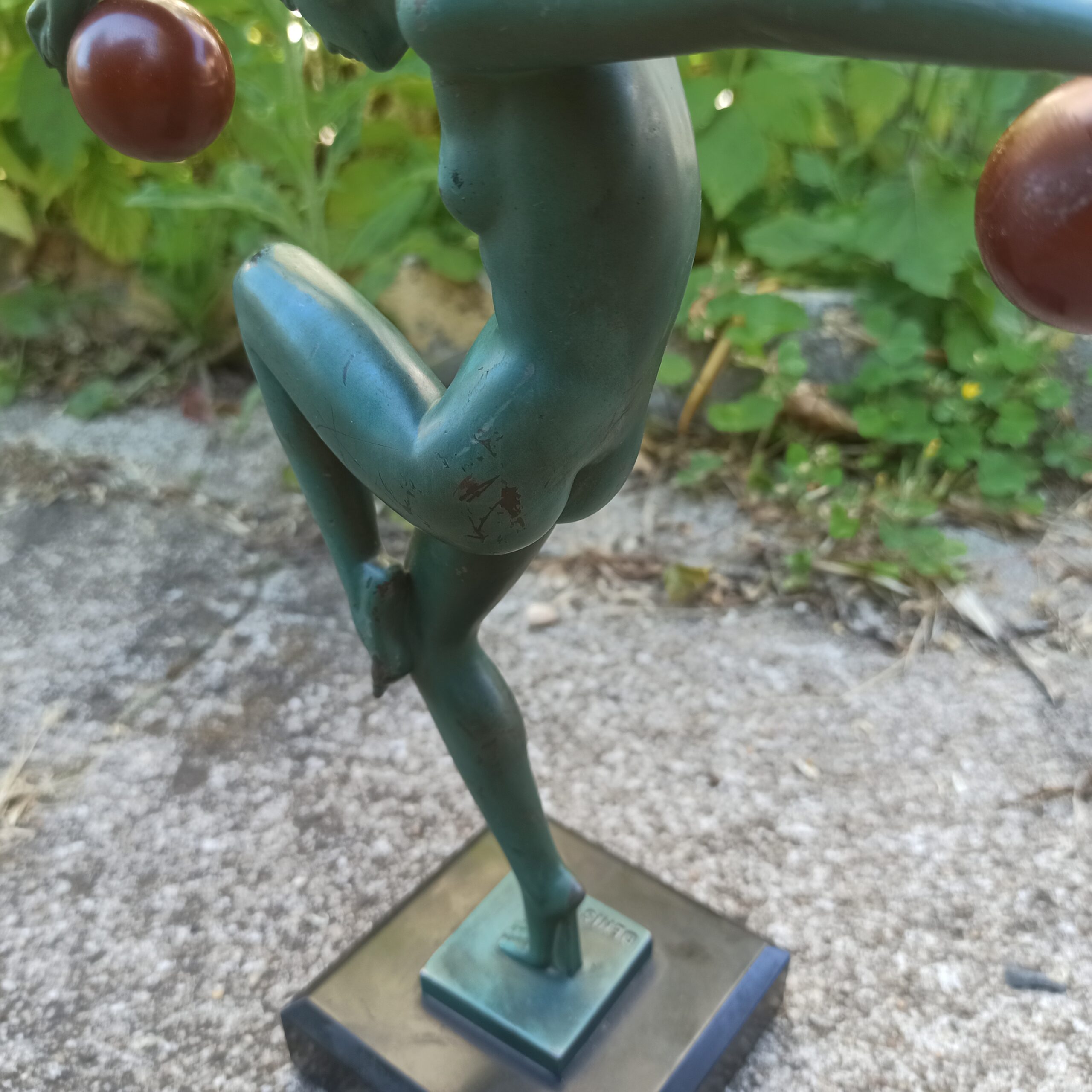 Sculpture danseuse art déco – Image 5