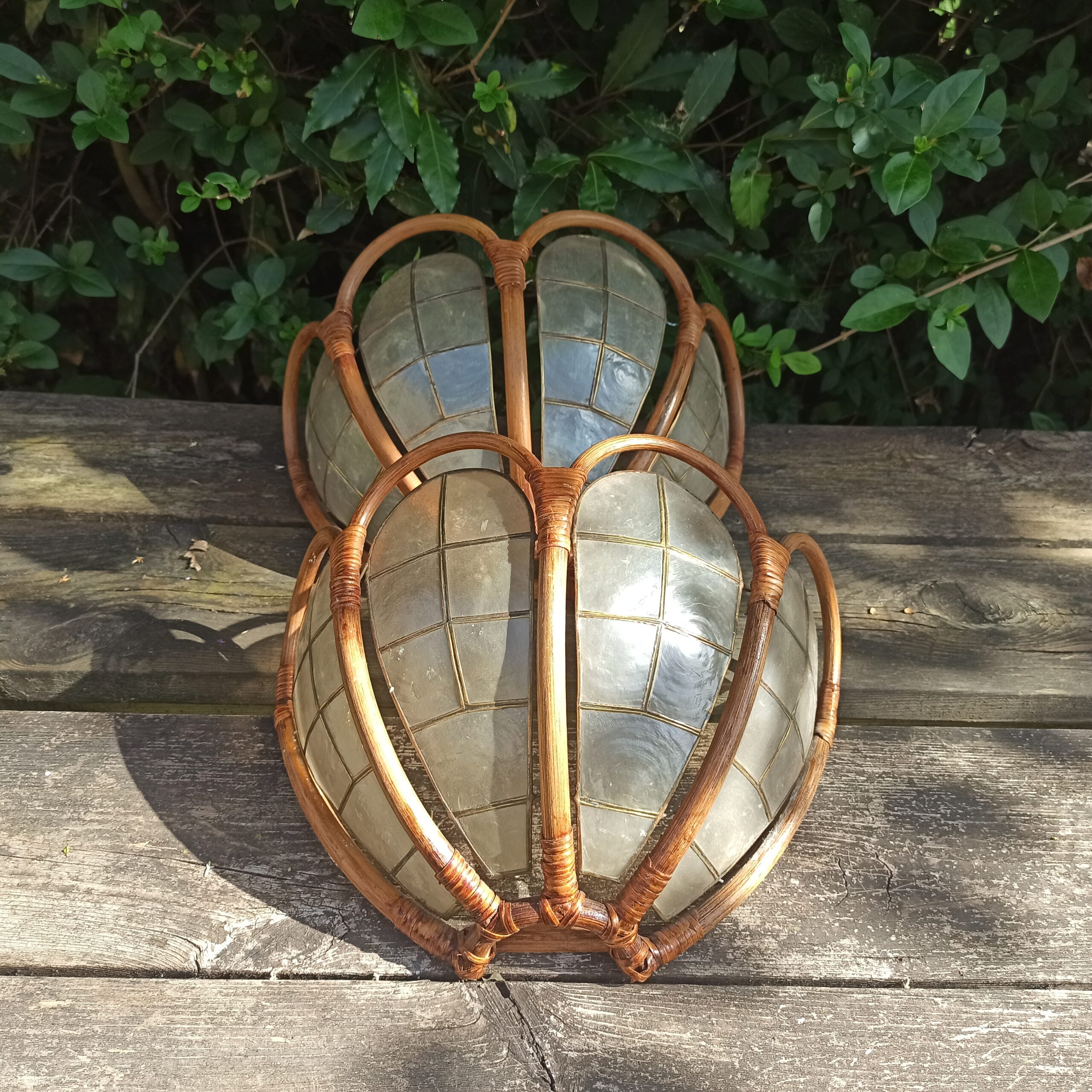 Appliques rotin et nacre – Image 2