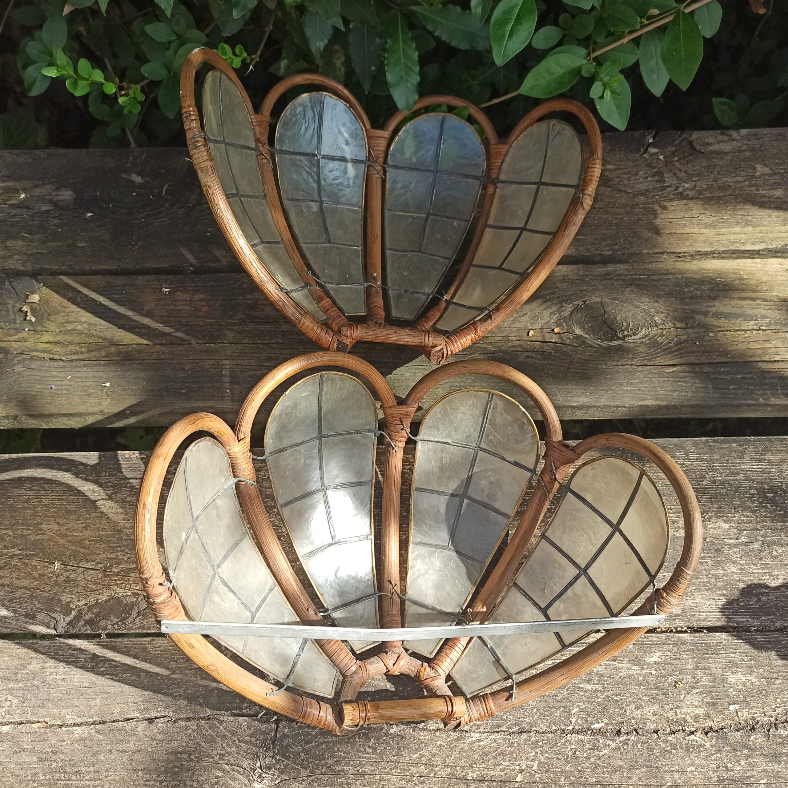 Appliques rotin et nacre – Image 3