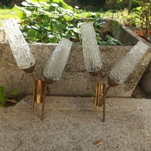 Appliques vintage verre