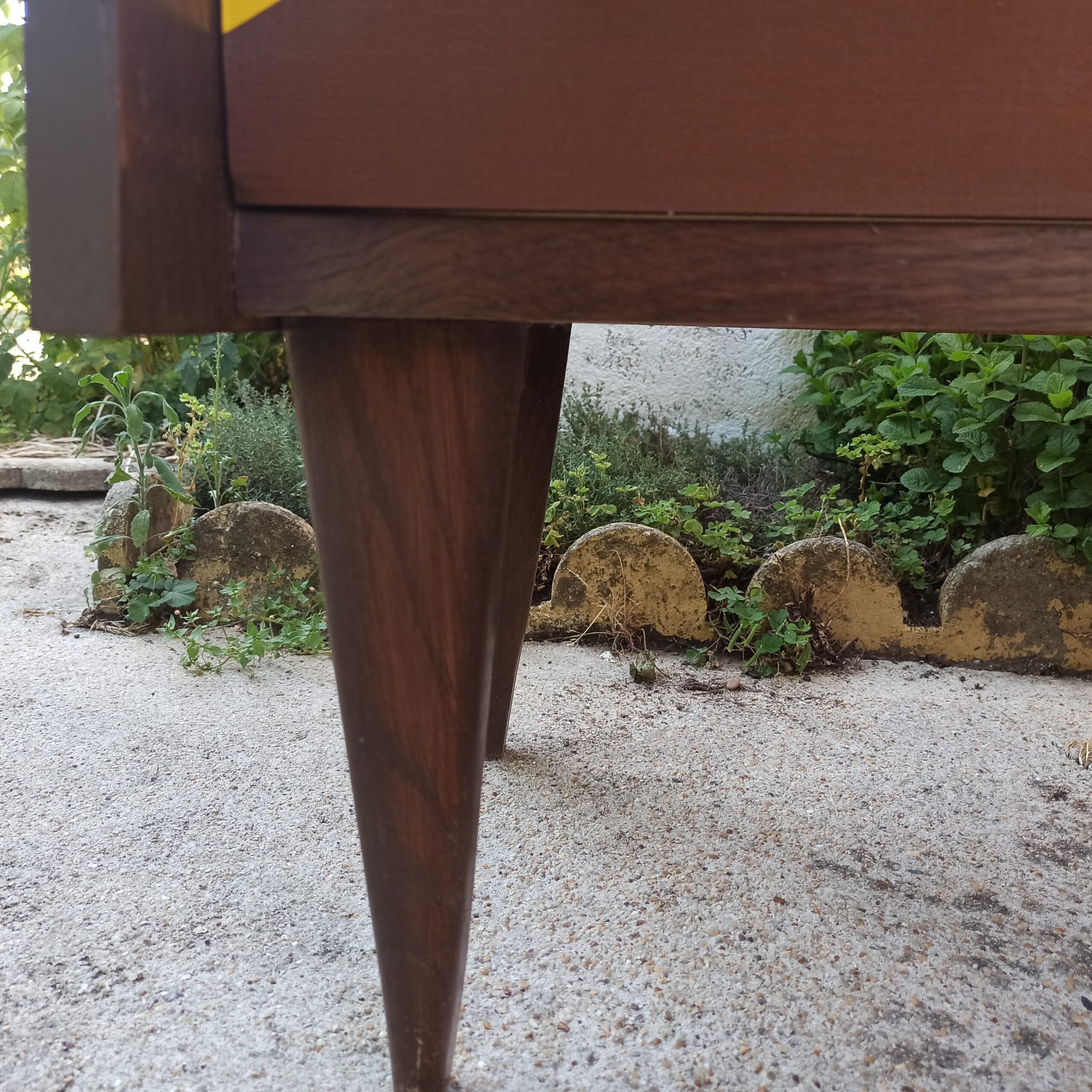Commode vintage orange – Image 7
