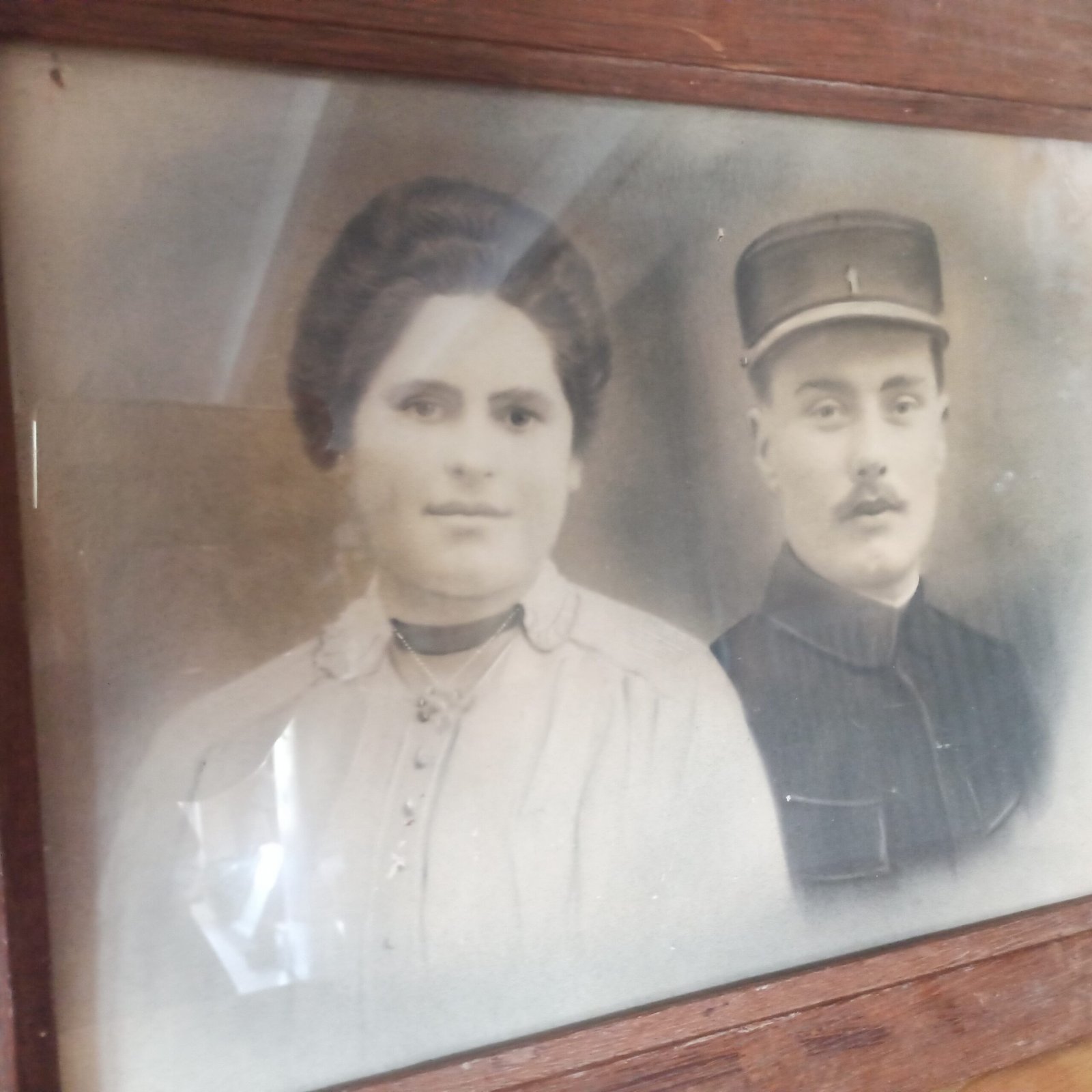 Cadre ancien portraits – Image 3