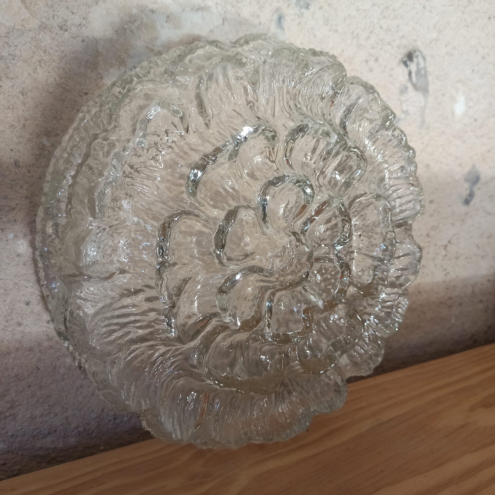 Plafonnier vintage fleur