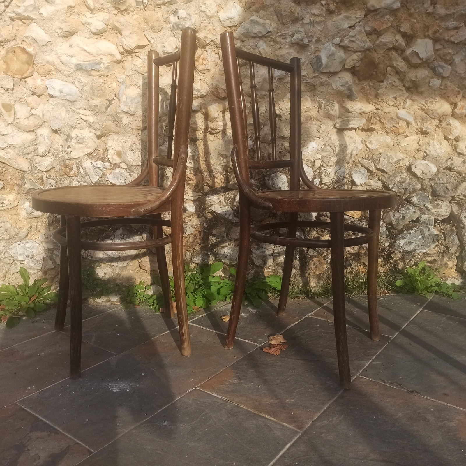 Duo chaises style Thonet – Image 2