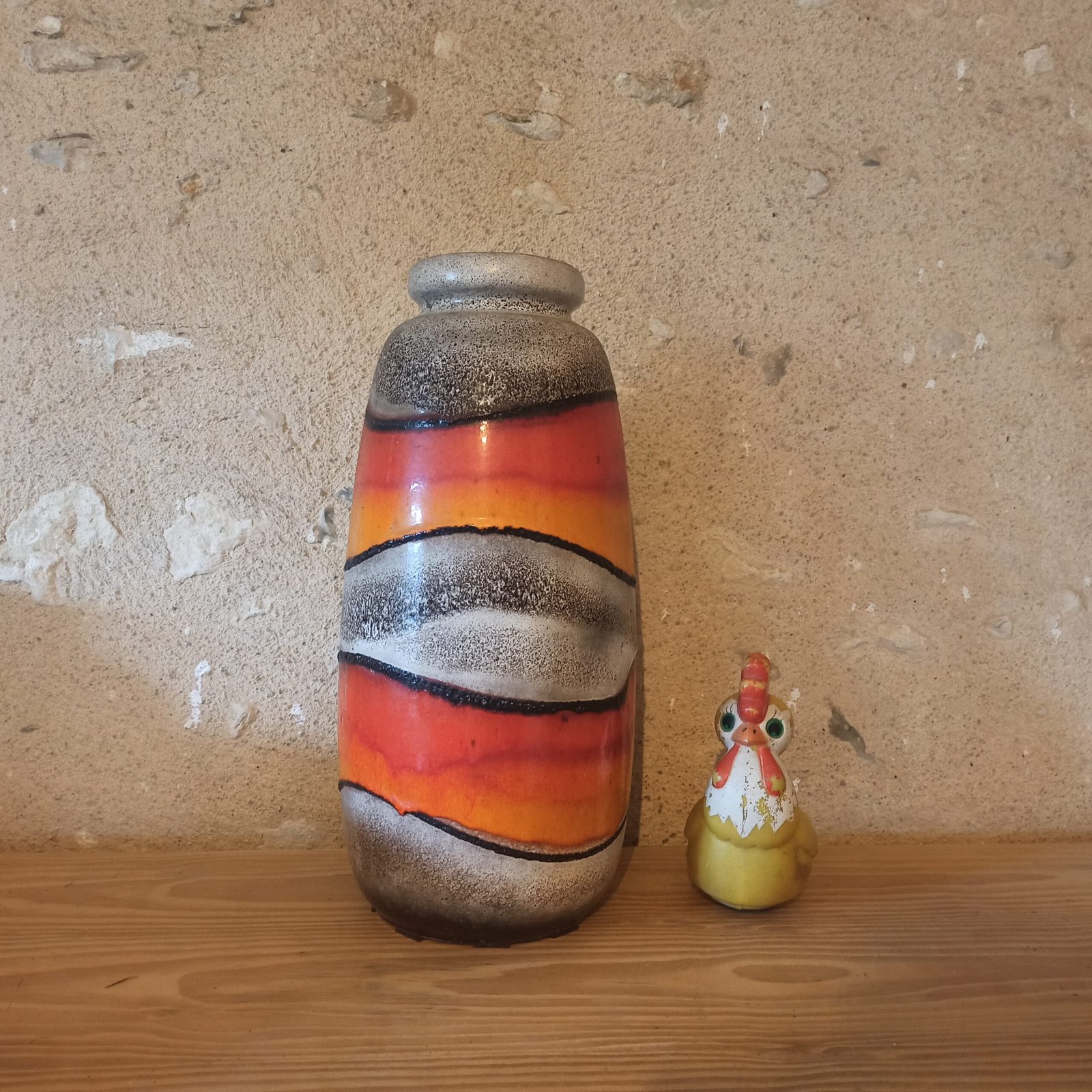 Grand vase céramique allemande